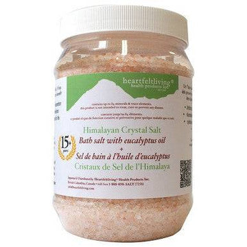 Heartfelt Living_HeartFeltLiving Bath Salt with Eucalyptus Oil - (1000g)_1000g