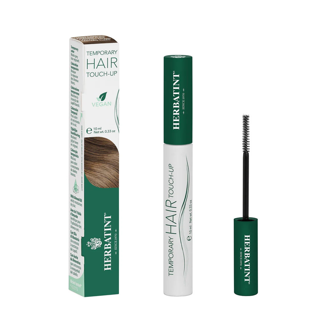 Herbatint Temporary Hair Touch-up Light Chestnut Vegan 6 X 10ML