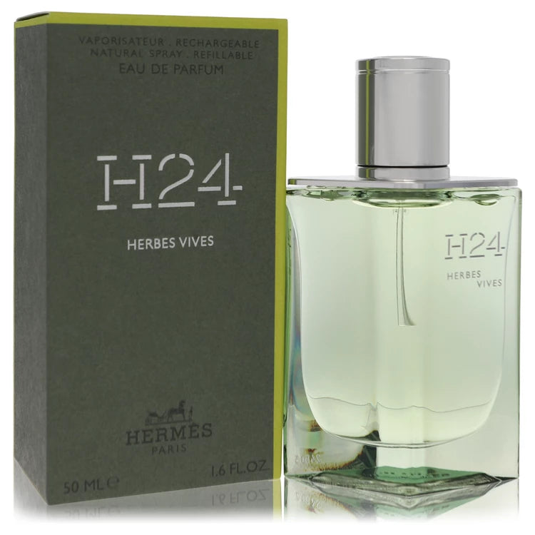 Hermes H24 Herbes Vives Eau De Parfum Refillable Spray By Hermes 1.7 oz Eau De Parfum Refillable Spray