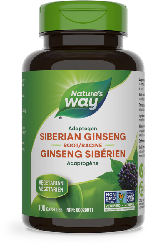 Nature's Way - Ginseng, Siberian - 100 Veg Caps