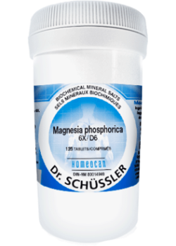 SCHÜSSLER MINERAL TISSUE SALTS    N°8 Magnesia phosphorica    NO.8-125 6X