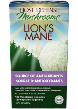HostDefense_Lion's Mane (Hericium Erinaceus) Capsules_120 caps