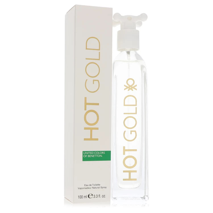 Benetton Women Hot Gold 100 ml Eau De Toilette Spray