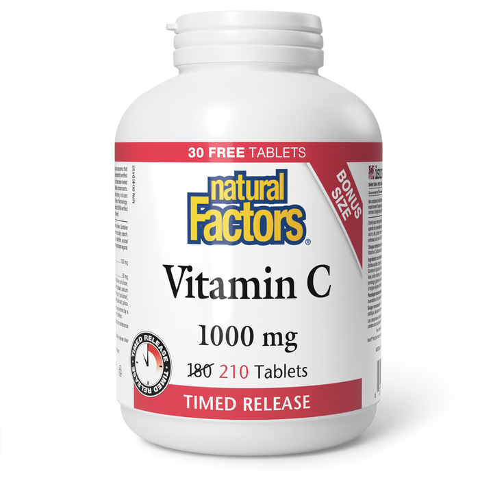 Natural Factors Vitamin C 1000 mg Time Release 210 tabs