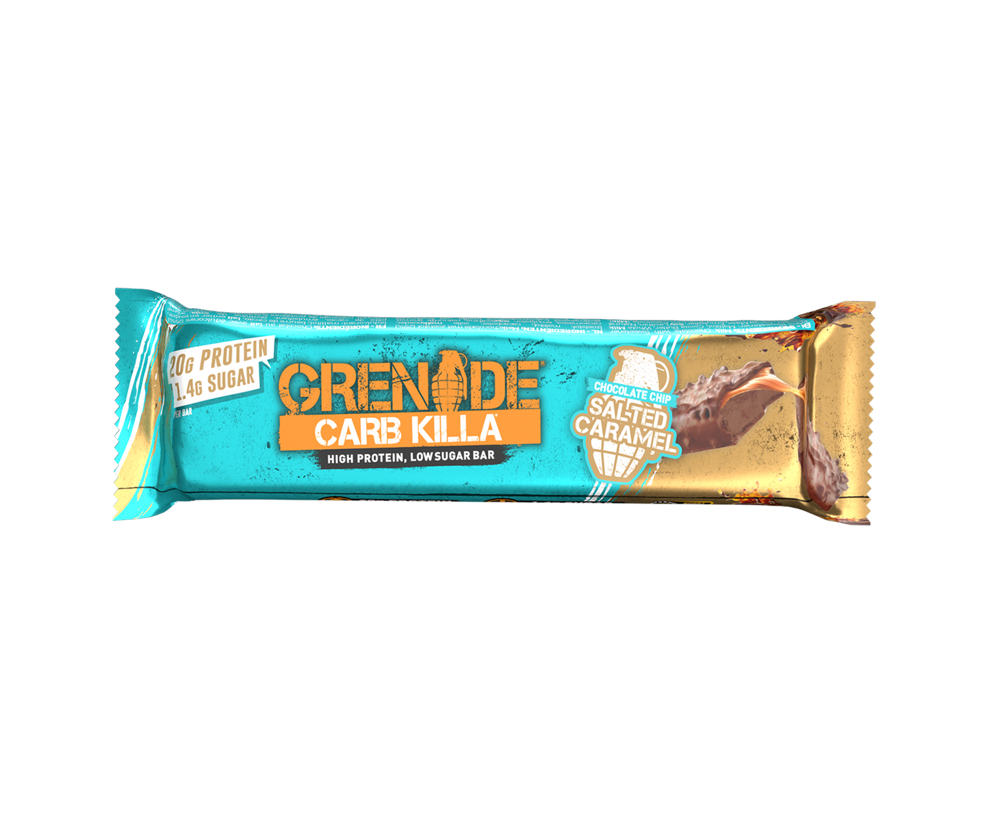 Grenade - PROTEIN BAR - Chocolate Chip Salted Caramel 60g (1 bar)