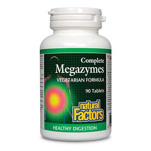 Natural Factors   Complete Megazymes Vegetarian Formula   90tabs