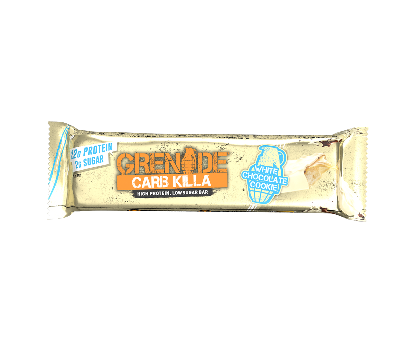 Grenade - PROTEIN BAR - White Chocolate Cookie    60g *short dated Dec 12, 2025*