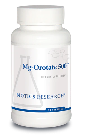 BIOTICS - MG-OROTATE 500  - 90 Capsules