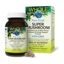 Natural Factors Whole Earth & Sea Super Mushroom 60 caps