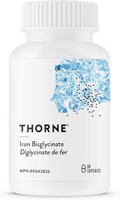 Thorne Iron Bisglycinate 60 capsules