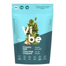 Vibe Crunchy Kale Garlic and Dill 75 g - Case of 12