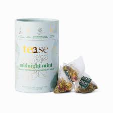 TEASE TEA - CANADIAN Herbal Tea Blend, Midnight Mint (vegan) 128g