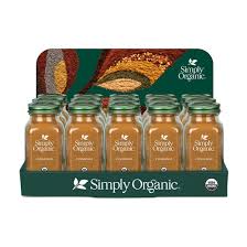 Simply Organic Cinnamon Countertop Display 1ct
