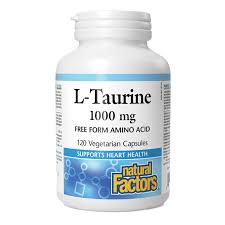 Natural Factors   L-Taurine 1000 mg   120 vcapsvcaps