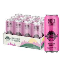 Sober Carpenter NA Beer - Raspberry Sour 12 x 473ml