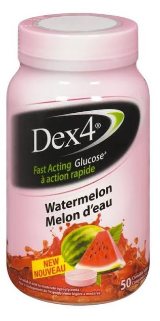 DEX-4 GLUCOSE TB WATERMELON 50 TABLET