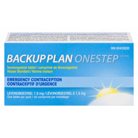 Backup Plan One Step Levonorgestrel 1.5mg - 1 unit