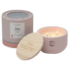 LA LUNA    Soy & Coconut Candles    LA LUNA    Soy & Coconut Candles    Ibiza Orange/Grapefruit Cndl 400g