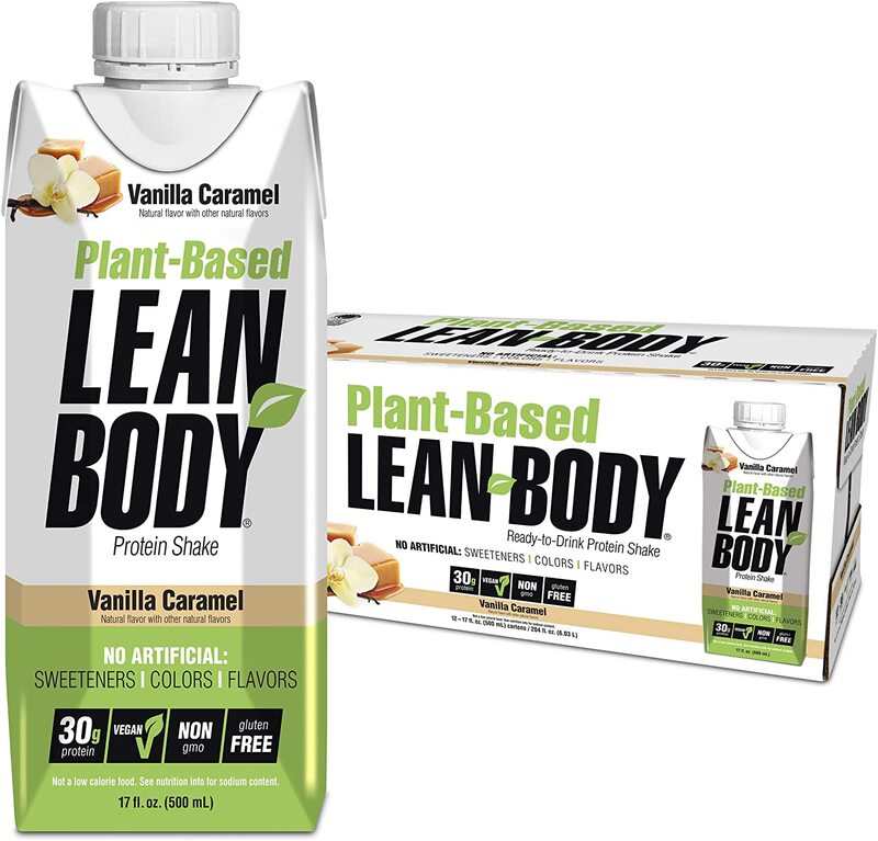 LABRADA   LEAN BODY PLANT RTD   VANILLA CARAMEL   17oz - 12/box