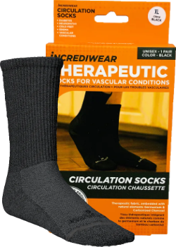 Incrediwear Circulation Socks Crew Colour: Black
Clothing Size: Extra Large