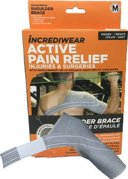 Incrediwear - Incrediwear Braces Shoulder Brace Gray Medium