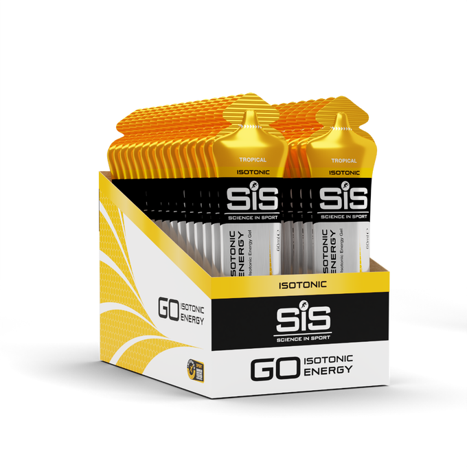Science In Sport GO Isotonic Energy Gel, Tropical 30 x 60ml