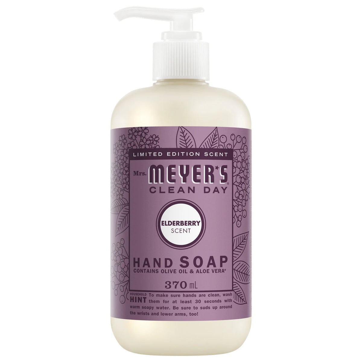 Mrs. Meyer's Clean Day - Hand Soap - Elderberry - 370ml