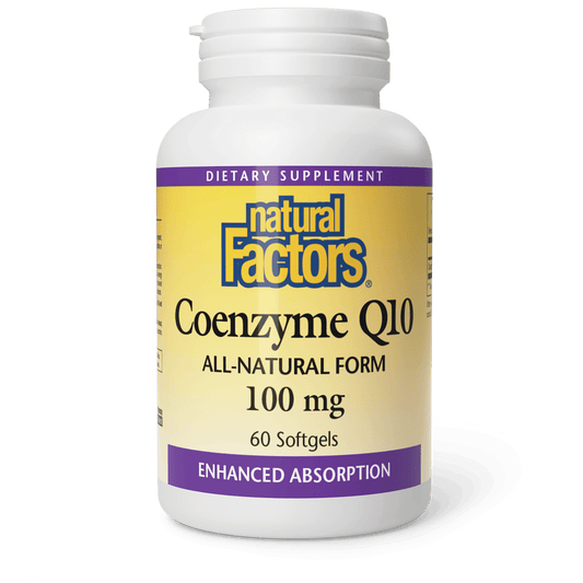 Natural Factors Coenzyme Q10 100 mg 60 sgels