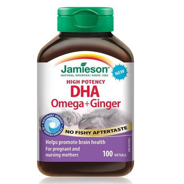 Prenatal DHA Omega + Ginger Softgels 100 * on backorder*