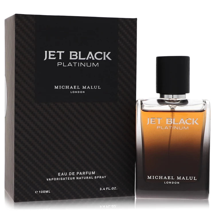 Michael Malul Men Jet Black Platinum 100 ml Eau De Parfum Spray