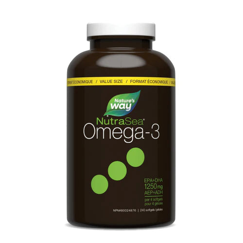 Nature's Way - NutraSea Softgels / (Lemon) - 240 count