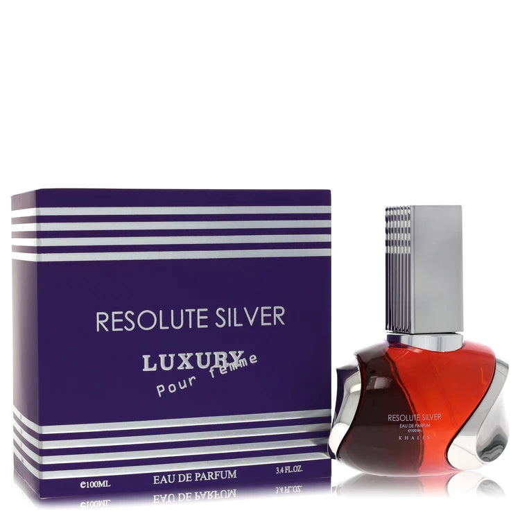 Khalis Women Khalis Resolute Silver Luxury Collection 100 ml Eau De Parfum Spray