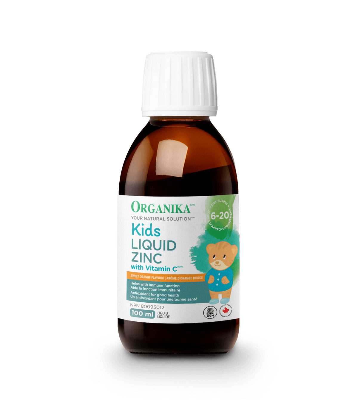 Organika   KIDS ZINC VITAMIN C 100ML