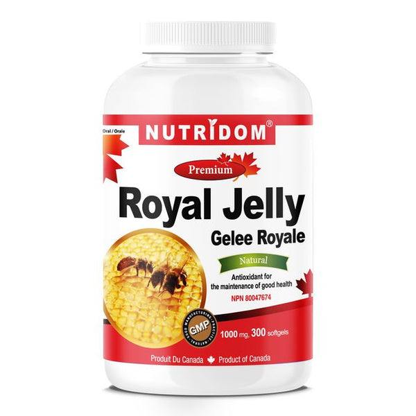 NUTRIDOM - Royal Jelly 300 Softgels - Family size