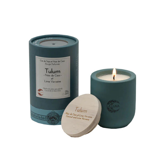 LA LUNA    Tulum Coconut Lime Verb Candle 56g