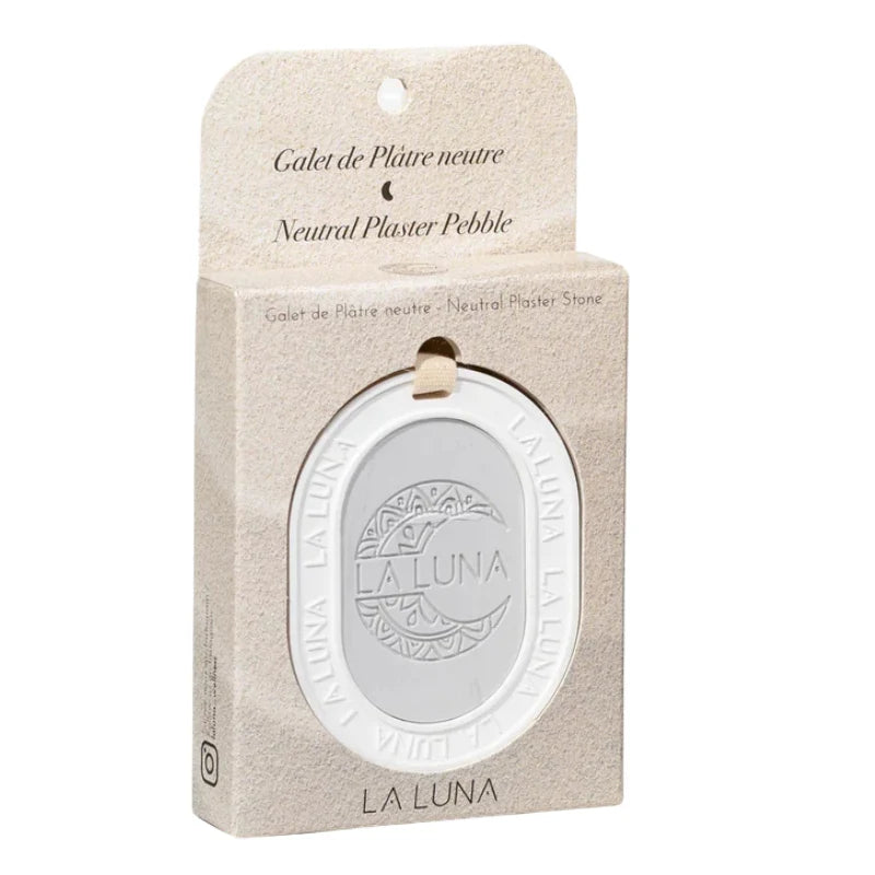 LA LUNA    Fragrant Pebbles    Neutral Plaster Pebble - 3 Units