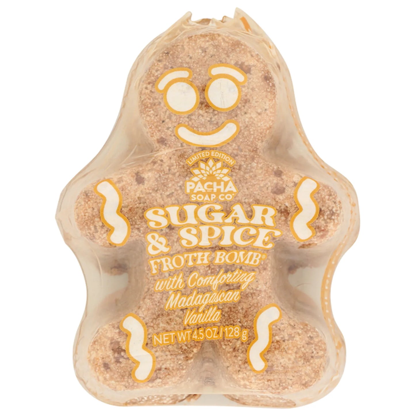 Pacha Soap Froth Bomb, Sugar & Spice 128g