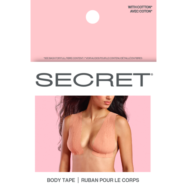 SECRET BODY TAPE BLACK pack of 3