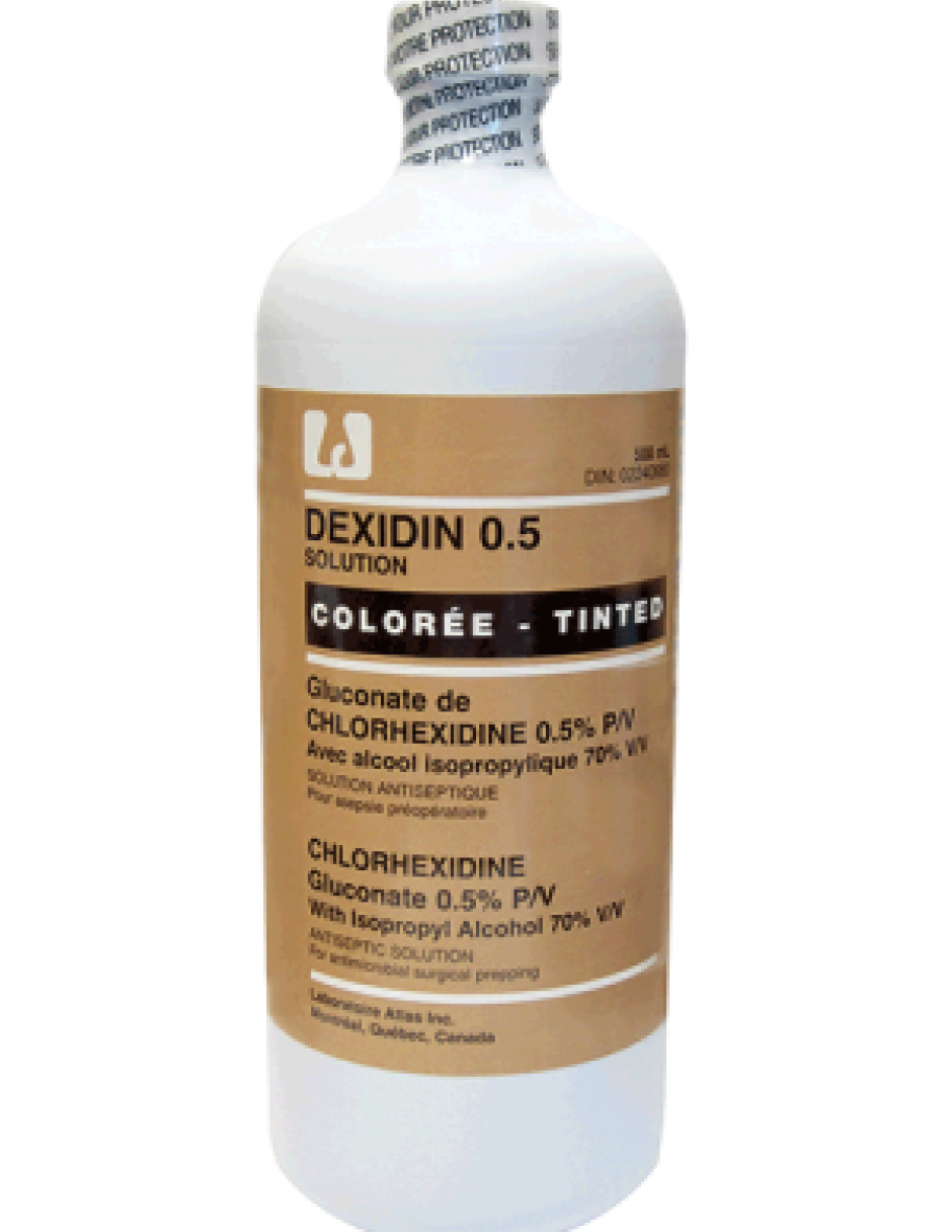DEXIDIN COLORED 0.5%-70% 500ML ATL TINCTURE