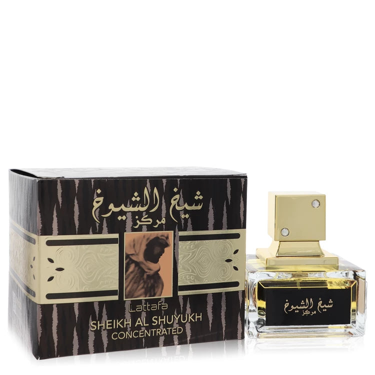 Lattafa Men Lattafa Sheikh Al Shuyukh 100 ml Eau De Parfum Spray Concentrated (Unisex)