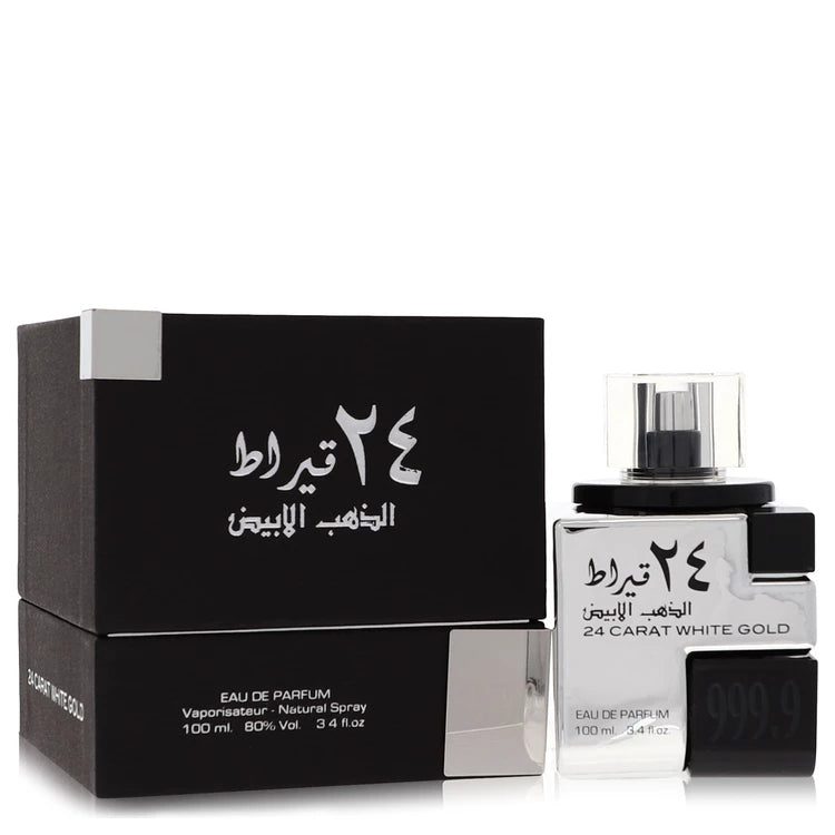 Lattafa Men Lattafa 24 Carat White Gold 100 ml Eau De Parfum Spray (Unisex)