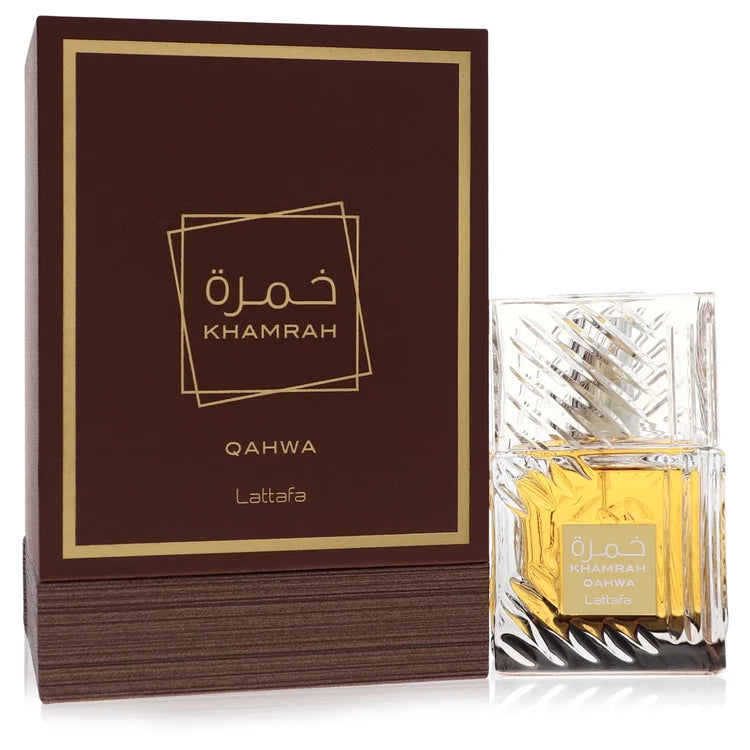 Lattafa Men Lattafa Khamrah Qahwa 100 ml Eau De Parfum Spray (Unisex)
