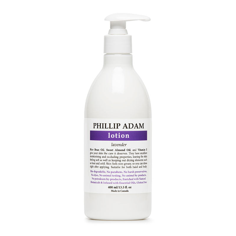 PHILLIP ADAM BODY CARE -  Lotion, Lavender    400ml