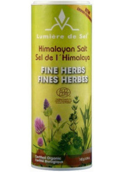 Lumière de Sel _Organic Fine Herbs Salt Shakers_140g