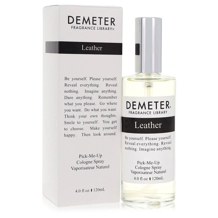 Demeter Leather Cologne Spray By Demeter 4 oz Cologne Spray