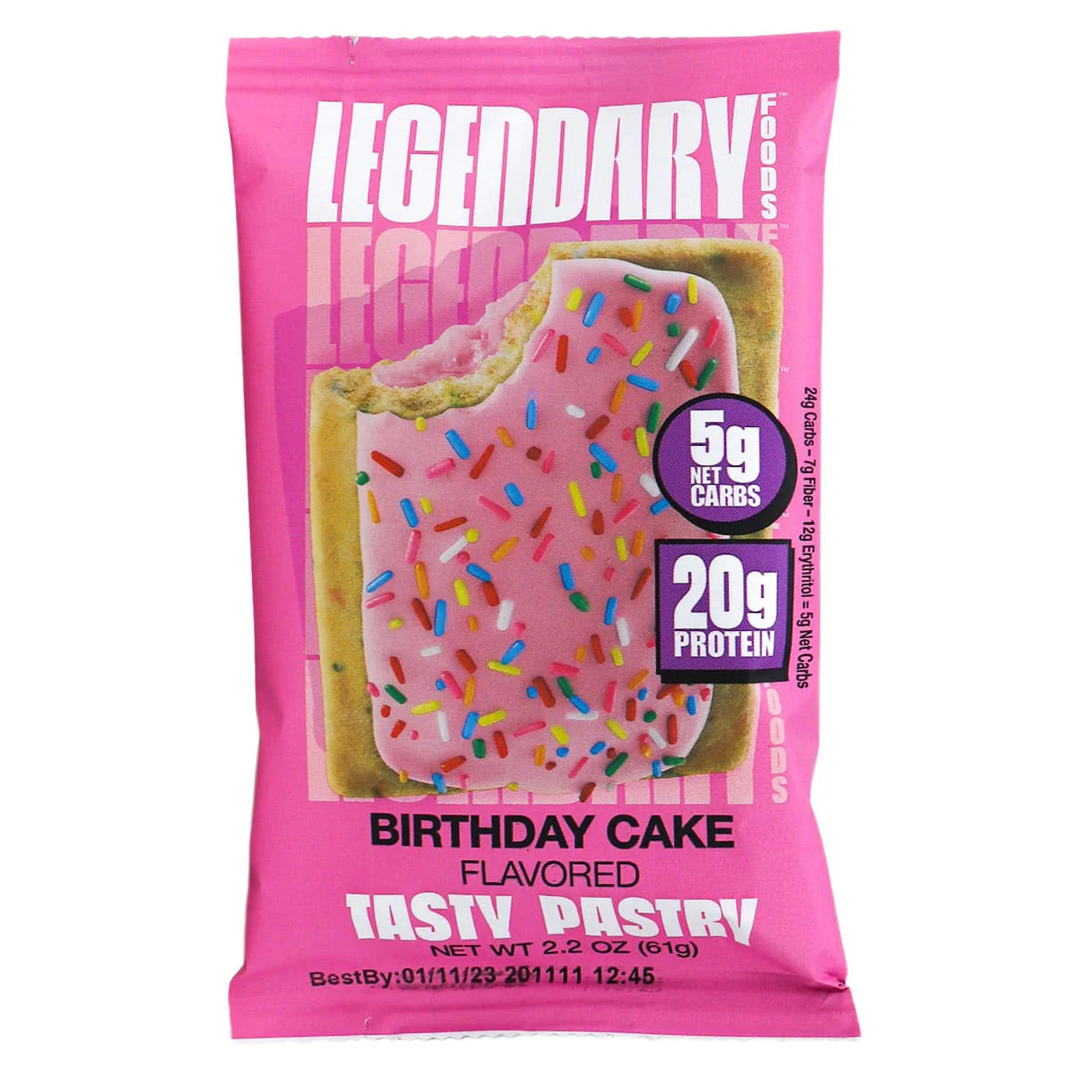 Legendary Foods Protein Pastry Birthday Cake 61 g