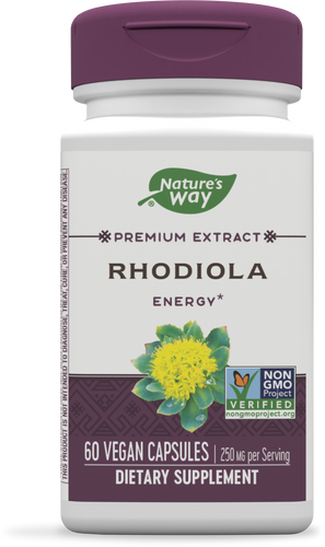 Nature's Way - Rhodiola Rosea - 60 Veg Caps