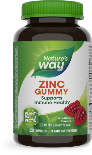Nature's Way - Zinc Gummies (Mixed Berry) - 60 Gummies
