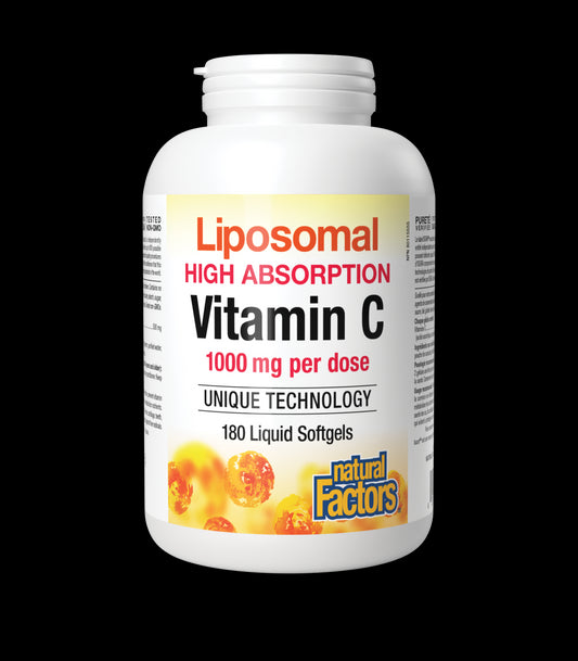 Natural Factors Liposomal Vitamin C 180 sgels