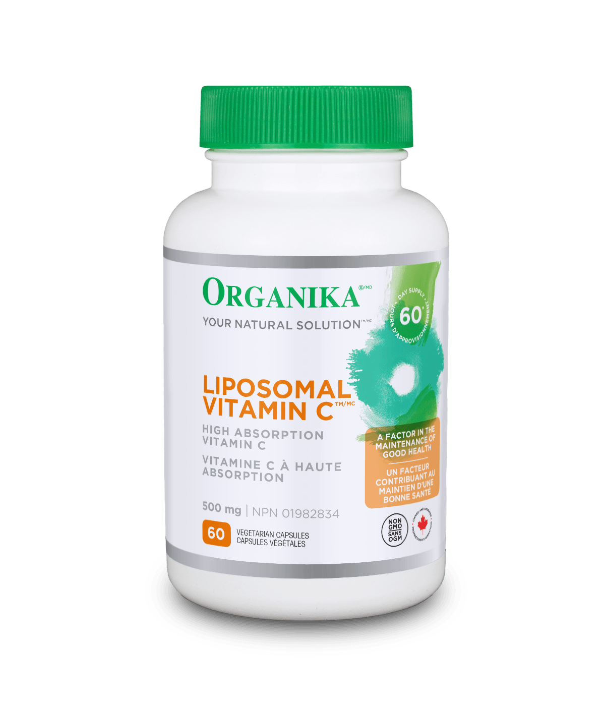 Organika   LIPOSOMAL VITAMIN C 500MG 60VCAP